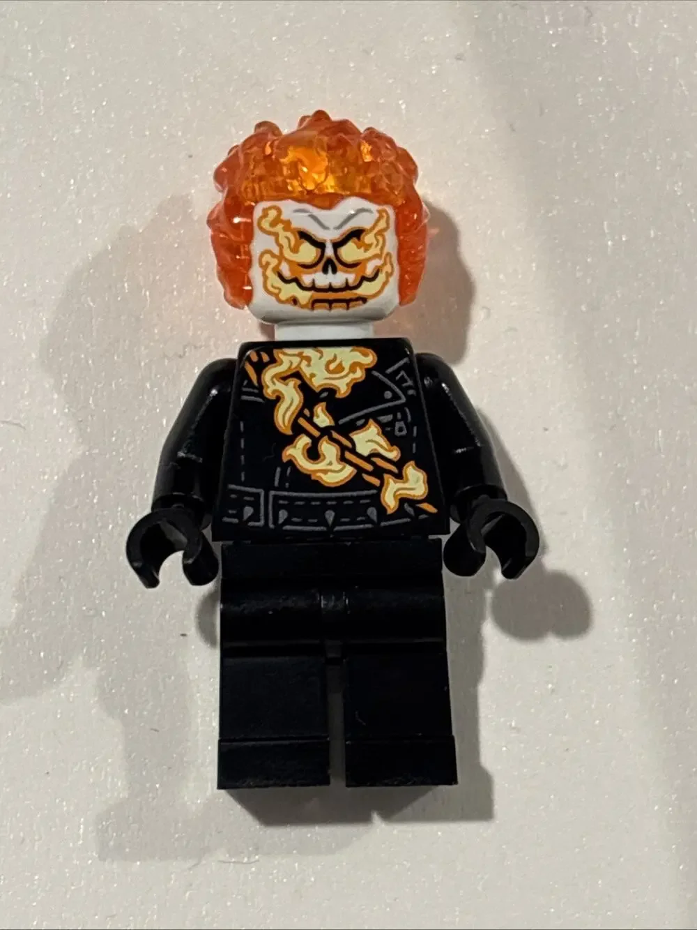 Lego Ghost Rider Johnathon “Johnny” Blaze Minifigure #sh1095 Brand New